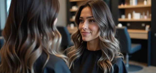 Grey blending sur cheveux bruns : astuces et inspirations pour illuminer votre couleur Grey blending sur cheveux bruns : astuces et inspirations pour illuminer votre couleur